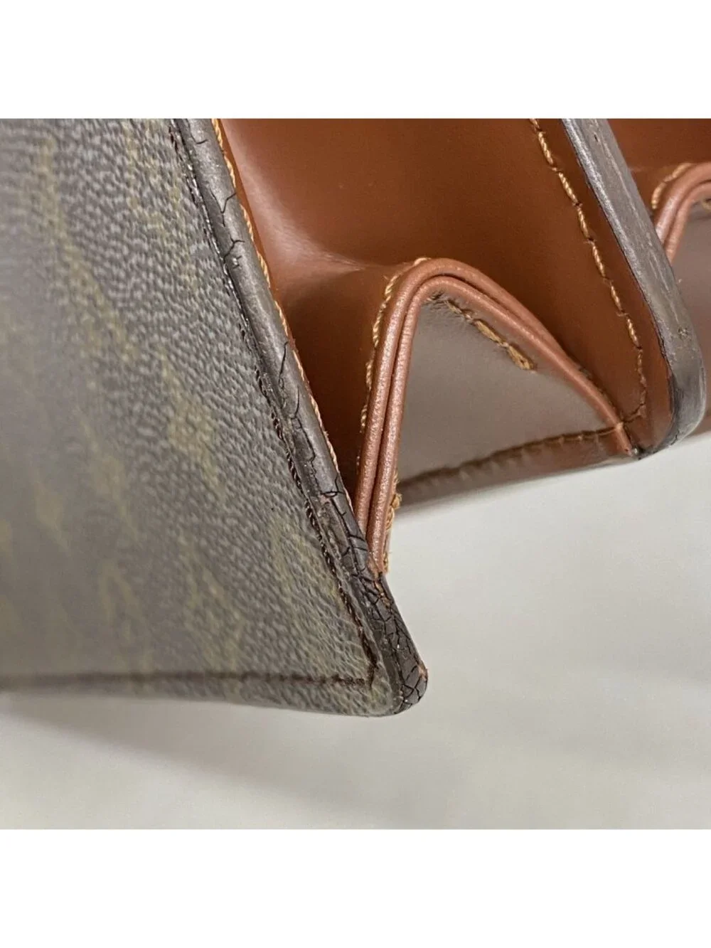 Louis Vuitton Monogram Concorde Brown Handbag